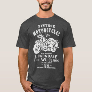 De klassiska motorcyklarna WL 1952 T Shirt