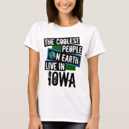De kolaste människorna på jorden bor i Iowa Tee