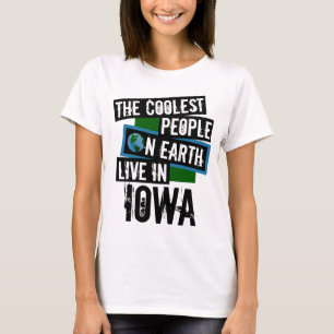 De kolaste människorna på jorden bor i Iowa Tee