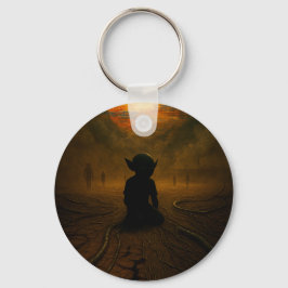 De kom medan Sol Smälter Nyckelring