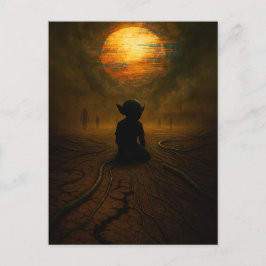 De kom medan solen smälte vykort