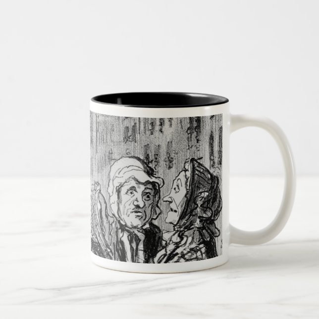 De komet som de förutsäger alltid utmärkt Två-Tonad mugg (Höger)