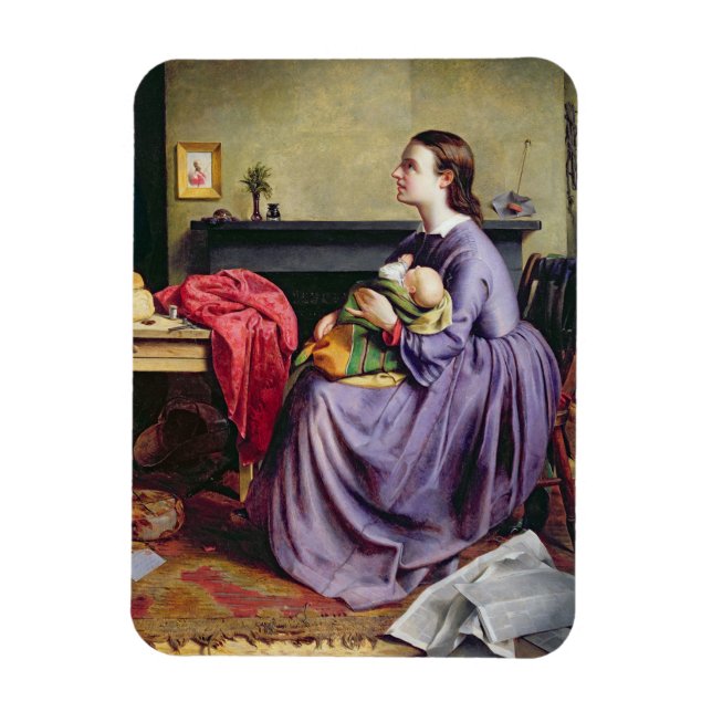De kommer att göras, 1855 (olja på canvas) magnet (Vertikal)