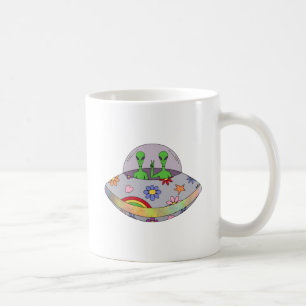 De kommer i fredUFO Kaffemugg