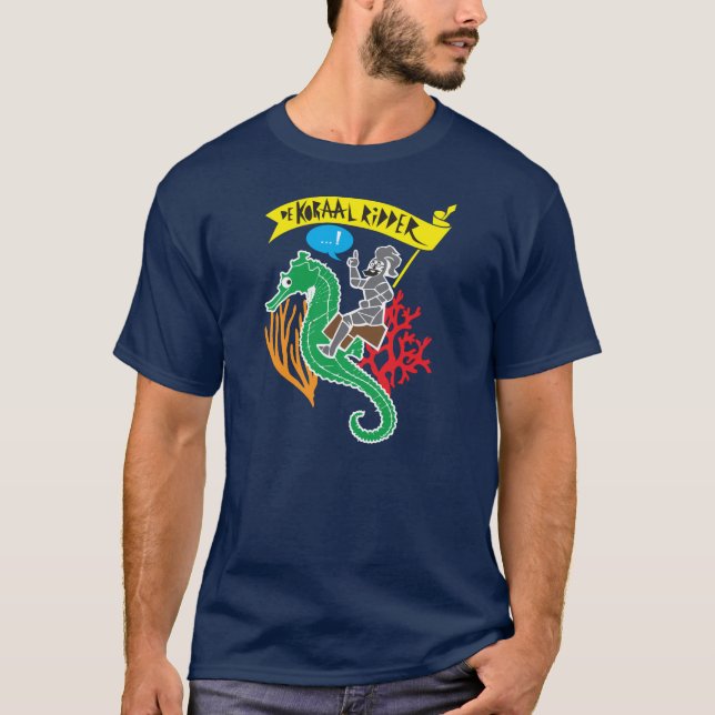 De Koraalridder Tee Shirt (Framsida)