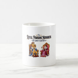 De Kungliga Pawsome Monarkerna Kaffemugg