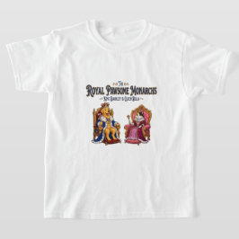 De Kungliga Pawsome Monarkerna T Shirt
