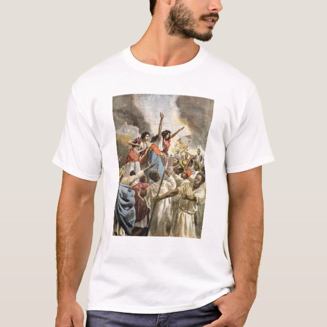 De kungliga princessesna Predika det heliga krig Tee Shirt (Framsida)