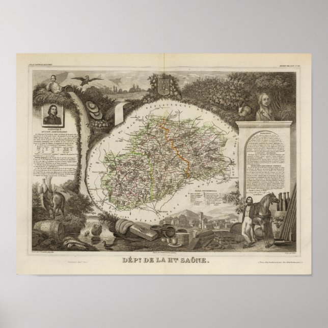 De La Hte Saone Poster (Framsidan)