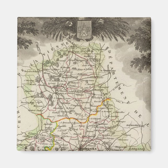 De La Hte Vienne Magnet (Framsidan)