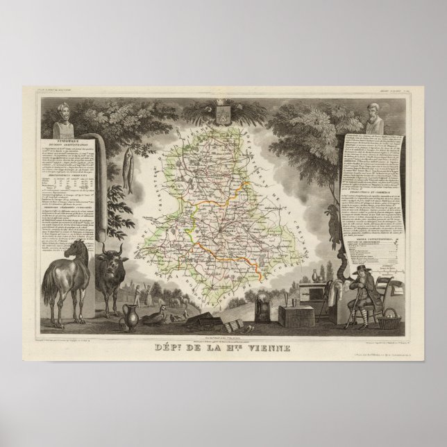 De La Hte Vienne Poster (Framsidan)