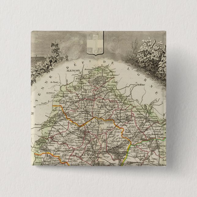 De La Sarthe Knapp (Framsida)