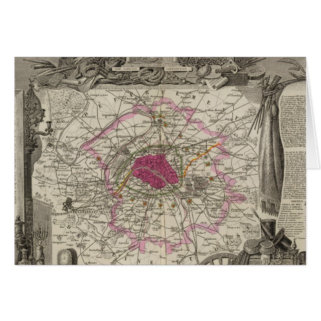 De La Seine Hälsningskort (Framsidan Horizontal)