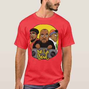 De La Soul Original Retro Fläkt Art Design T Shirt