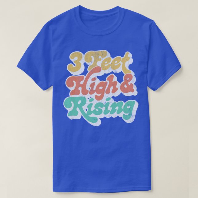De La Soul Retro Stil Fläkt Art Design1 T Shirt (Design framsida)