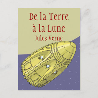De la Terre à la Lune - Jules Verne Vykort