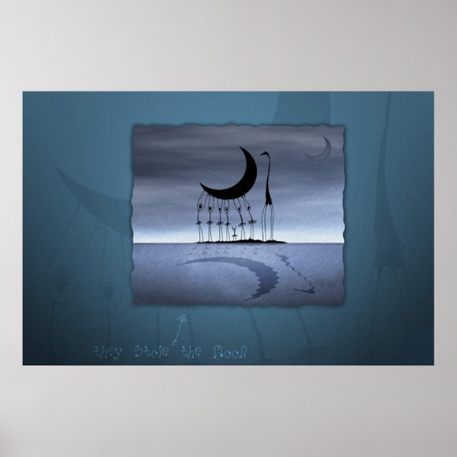 De lagrar Måne Poster (Framsidan)