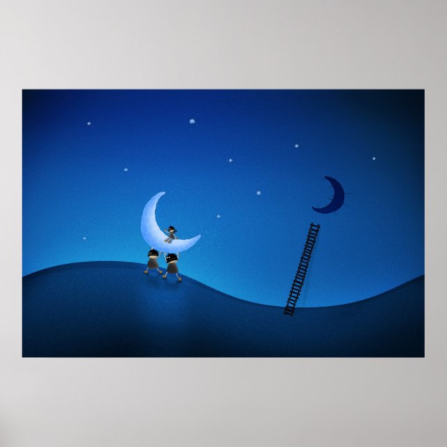 De lagrar Måne (version 2008) Poster (Framsidan)