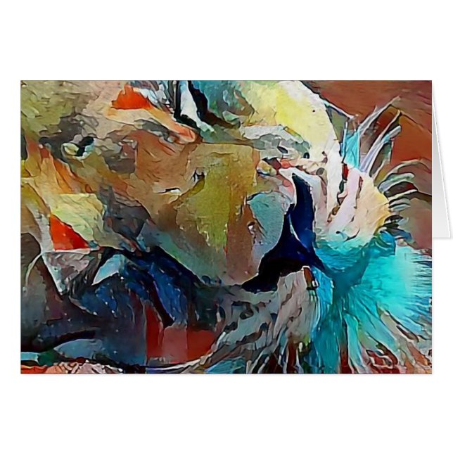 De lejona sömnarna ikväll hälsningskort (Framsidan Horizontal)