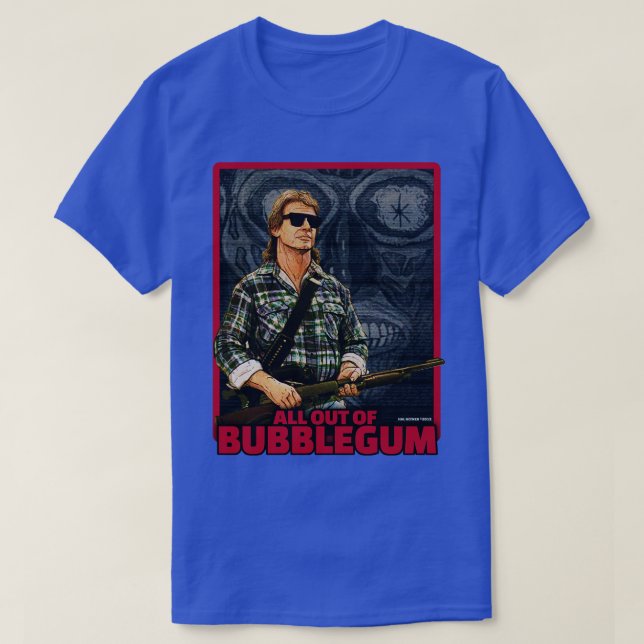DE LEVER ut ur Bubblegum. T Shirt (Design framsida)