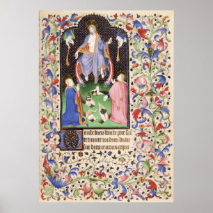 De Levis Bok av timmar, illustration 16 Poster
