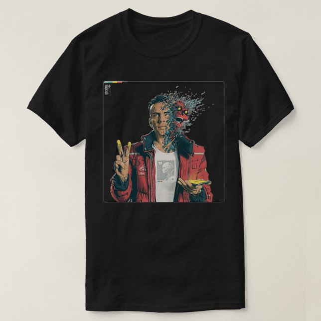 De logiska bekännelserna av ett farligt sinne t shirt (Design framsida)