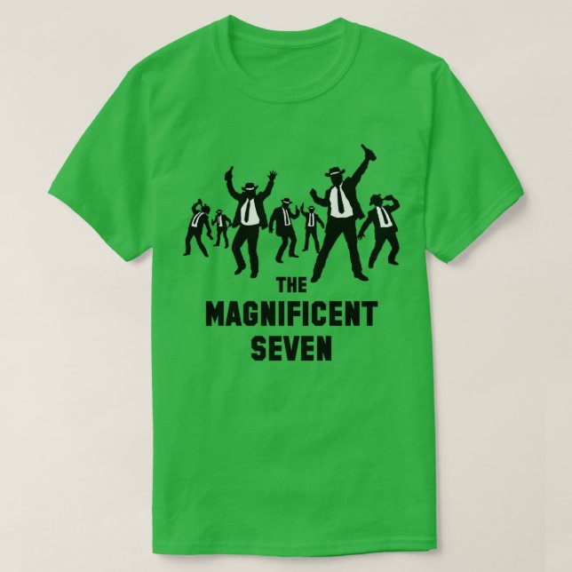 De magnifika sju t shirt (Design framsida)