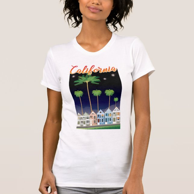De målade damerna på natt | San Francisco T Shirt (Framsida)