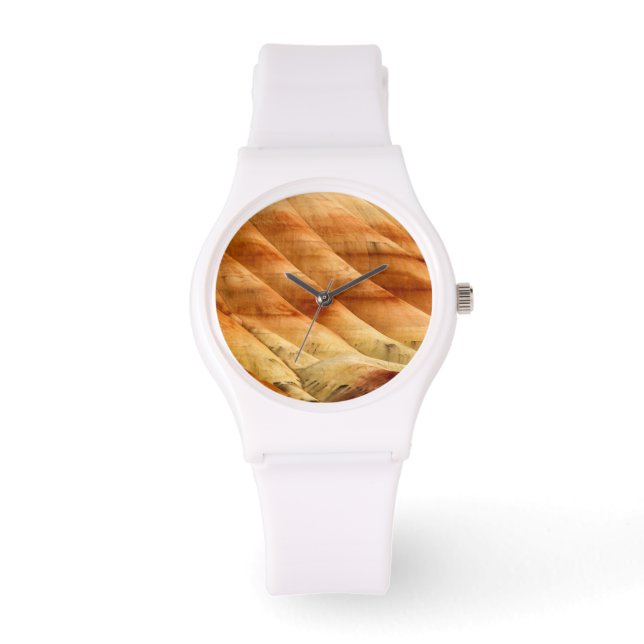 De målade kullarna i John Day Fossil Beds 2 Armbandsur (Framsida)