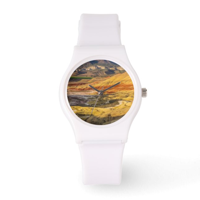 De målade kullarna i John Day Fossil Beds 3 Armbandsur (Framsida)