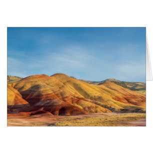 De målade kullarna i John Day Fossil Beds Hälsningskort