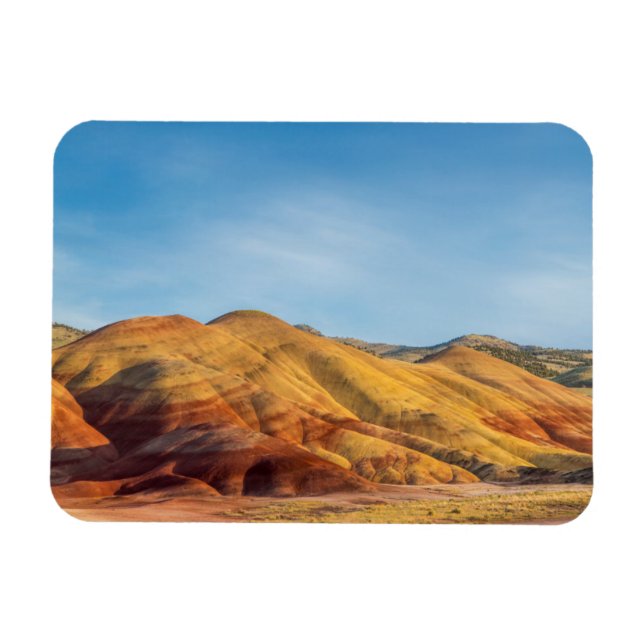 De målade kullarna i John Day Fossil Beds Magnet (Horisontell)