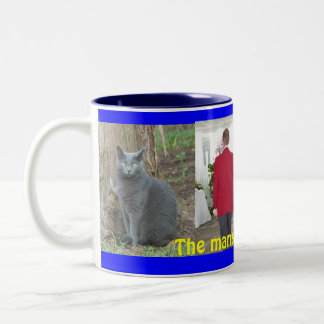 De många ansiktena av kärlek Två-Tonad mugg