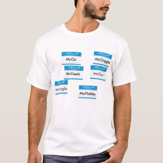 De många ansiktena av Tim McGee T-shirt