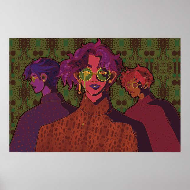 De märkliga bröderna poster (Framsidan)