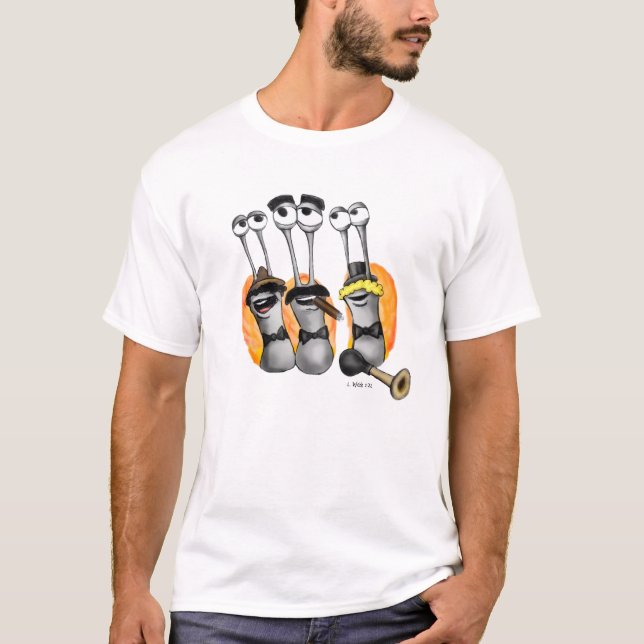 De Marx blötdjuren Tee (Framsida)