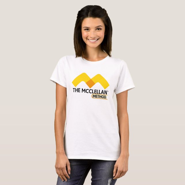 De McClellan metodkvinna T-tröja T Shirt (Hel framsida)