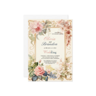 DE MEST MODERNA OCH ELEGANTEN FLÖDER BRÖLLOP INBJUDNINGAR