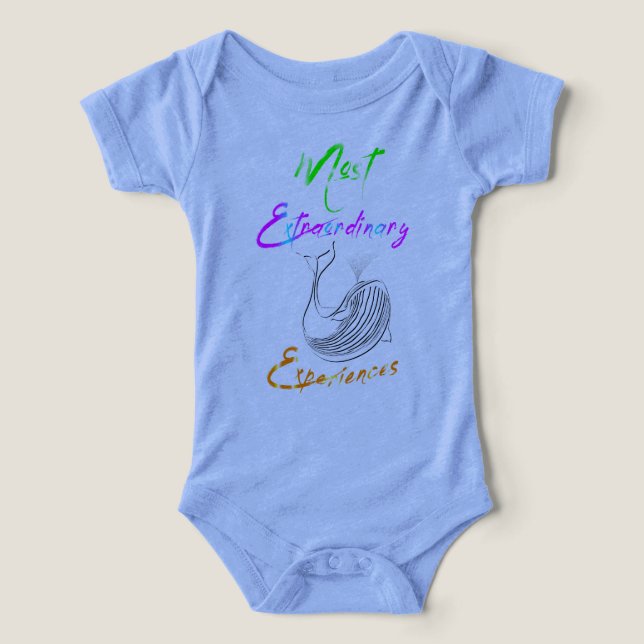 De mest ovanliga erfarenheterna t shirt (Design Framsida)