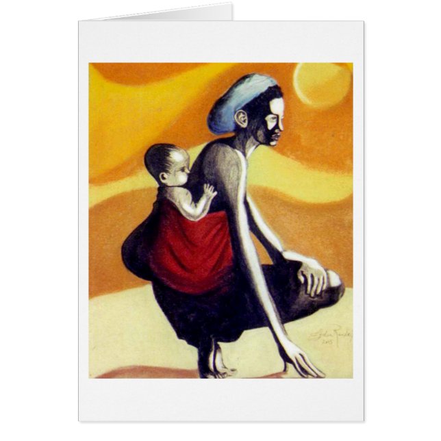 De mest sweetest laddar hälsningskort (Framsidan)