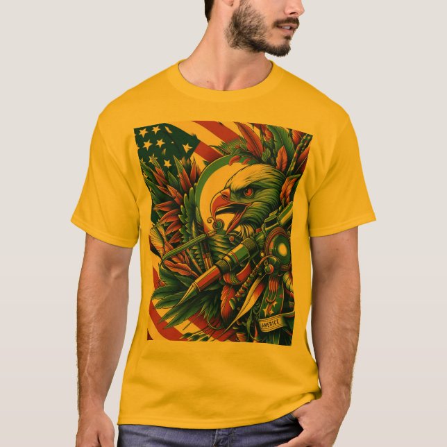 De mest virala T-shirt-designerna i USA 2025 T Shirt (Framsida)