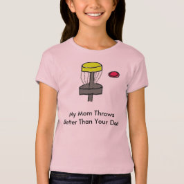 De min mammakasten förbättrar diskettgolfskjortan t-shirt