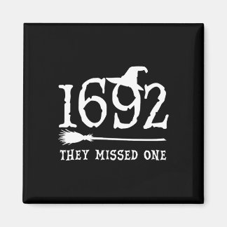 De missade en halloween-feministisk Witch-test Magnet