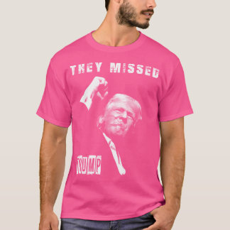 De missade trumpen 2024 - Patriotisk politik T Shirt