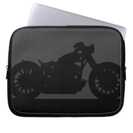 De moderna bikerna laptop sleeve