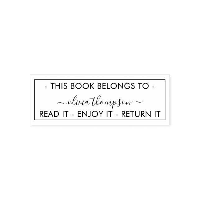 De moderna Tillhören i Bok till Anpassningsbar Självfärgande Stämpel (Design)