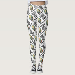 De Montaigne World's Troubles Affairs of Grammar Leggings