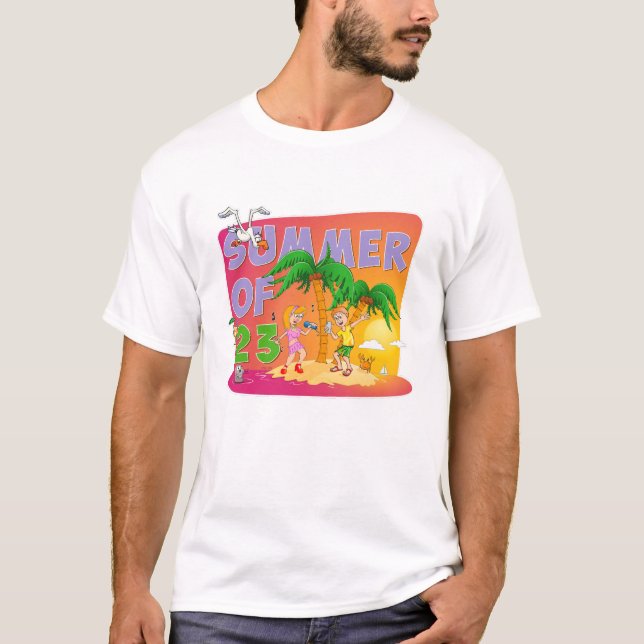 De mooie zomer van 2023 t shirt (Framsida)
