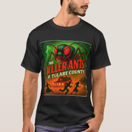 "DE MORDSANTA MYRORNA I TULARE COUNTY" T-SHIRT. T SHIRT