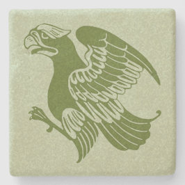 De Morgan's Eagle Marble Stone Underlägg
